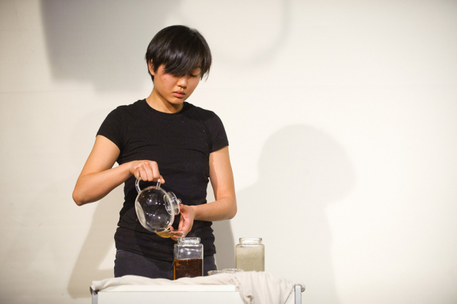 Mourning  Tea (2011) performance by Annie Onyi Cheung