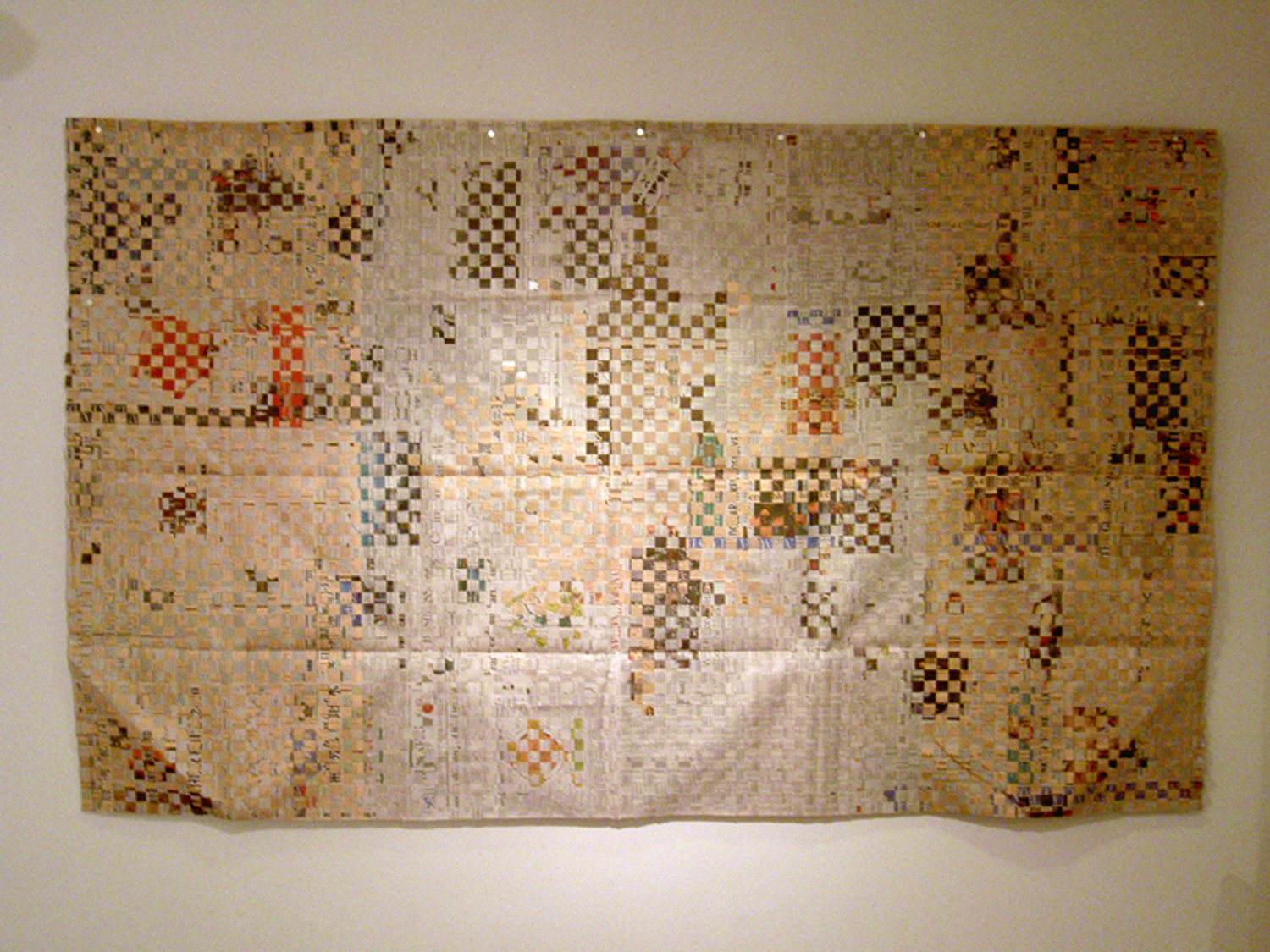 Finational [Canadian Flag] (2008) by Annie Onyi Cheung